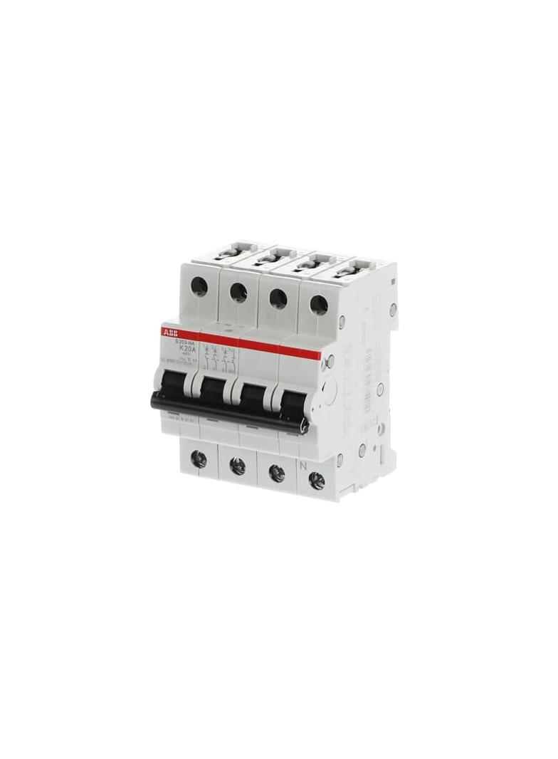S203-K20NA Wyłącznik nadprądowy 6kA 3P+N K20A 2CDS253103R0487 ABB