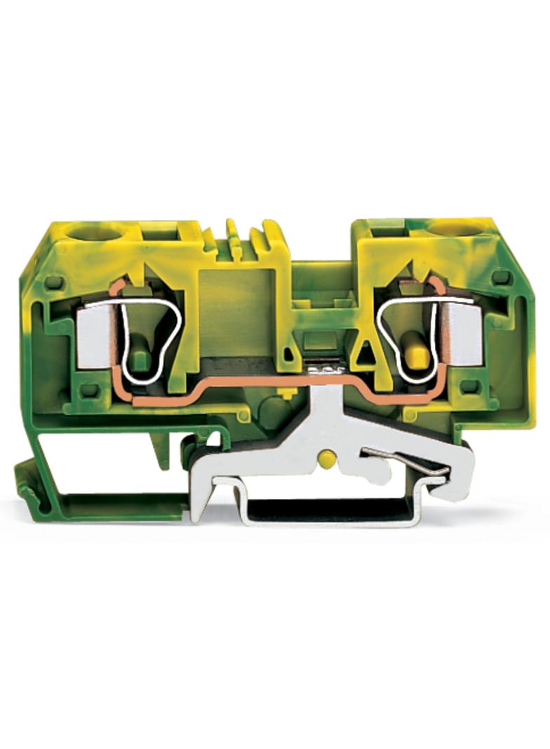 złączka PE 2-przewodowa Ex 10 mm2 żółto-zielona