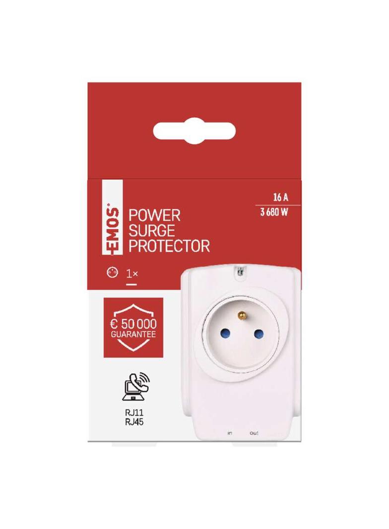 Gniazdo przeciwprzepięciowe 918J P53893 EMOS