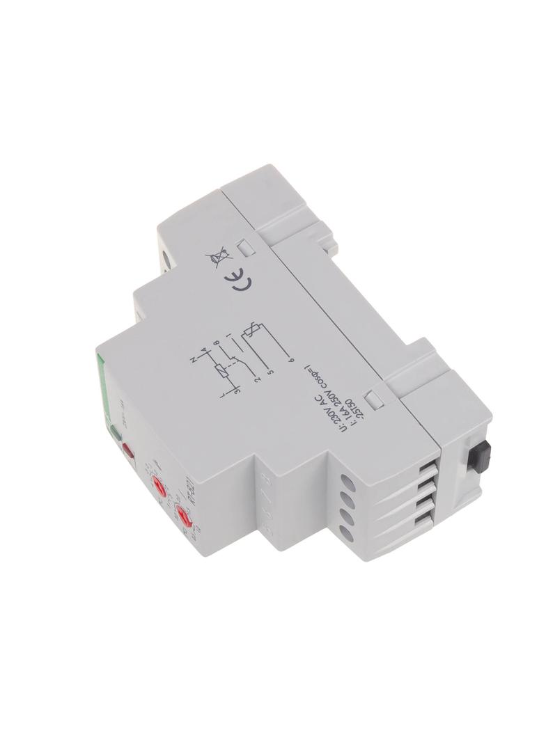 regulator temperatury - zakres temperatur -4÷5°C - bez sondy montaz na szynie DIN, styk: 1NO/NC 230V