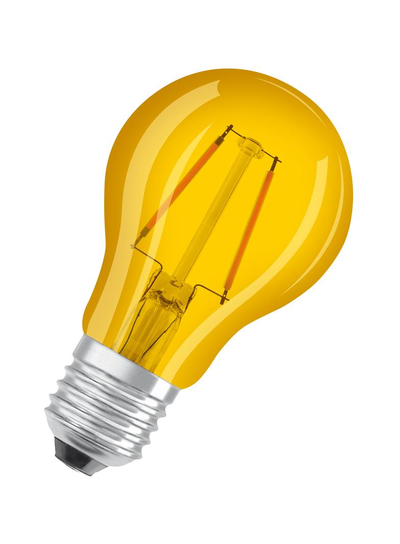 Lampa LED STAR CL A Yellow 15 non-dim 2,5W E27