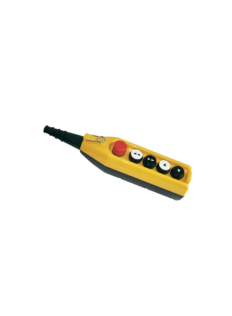 Kaseta sterownicza, 5 przycisków, w tym przycisk awaryjnego stopu 30 mm, dwie prędkości, jedna prędk