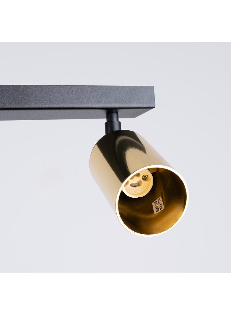 Plafon WINX 4L czarny/złoty