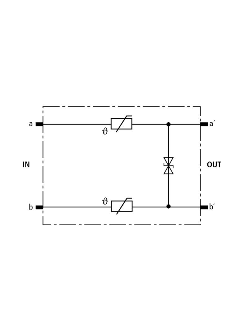 Ogranicznik przepięć, wtyk ochronny DEHNrapid LSA