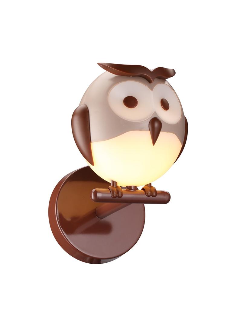 Milagro kinkiet Owl G9 brązowy ML245