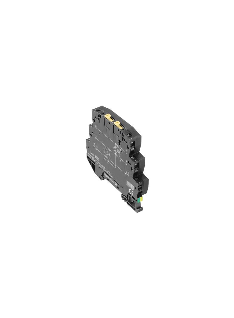 VSSC6TRGDT240VAC/DC10kA Odgromnik (sieci przesyłu danych/technologia MCR), Ochrona przeciwprzepięciowa, MSR, Cyfrowe, Liczba sygnałów: 1, AC/DC, 240 V, 339 V, 12 A, Zacisk /5szt. 1064920000 WEIDMÜLLER