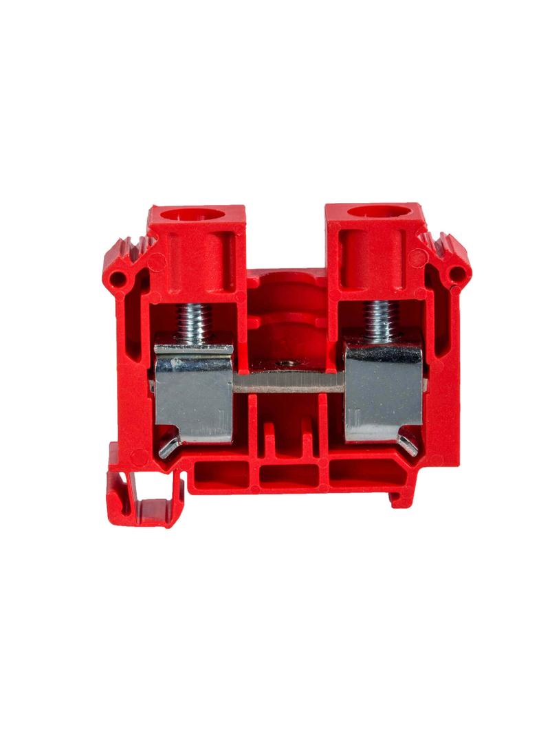 ZSG1-35.0c ,  Złączka szynowa gwintowa, 35,0 mm2, TS 32,35, 1 tor, czerwony