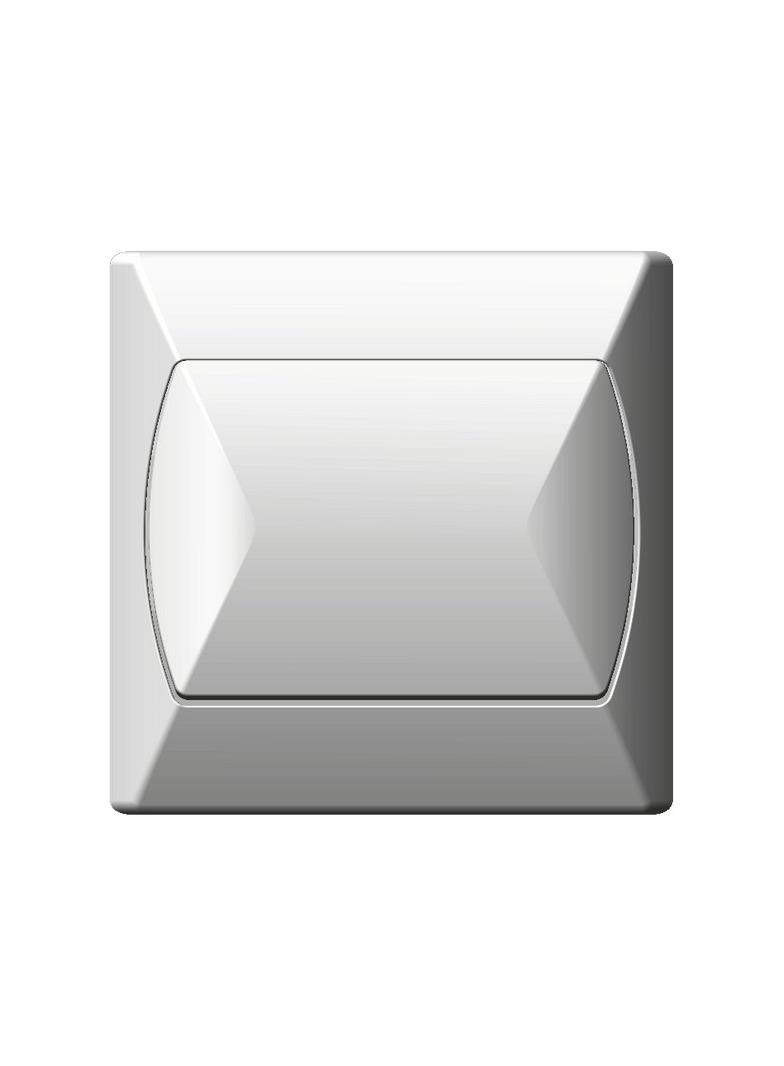 AKCENT Łącznik jednobiegunowy - kolor biały