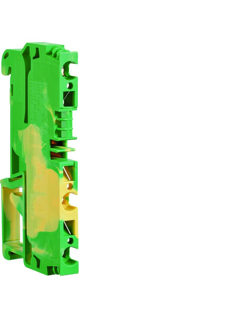Samozacisk szeregowy PE 4mm2 3-krotny KYA04E3 HAGER