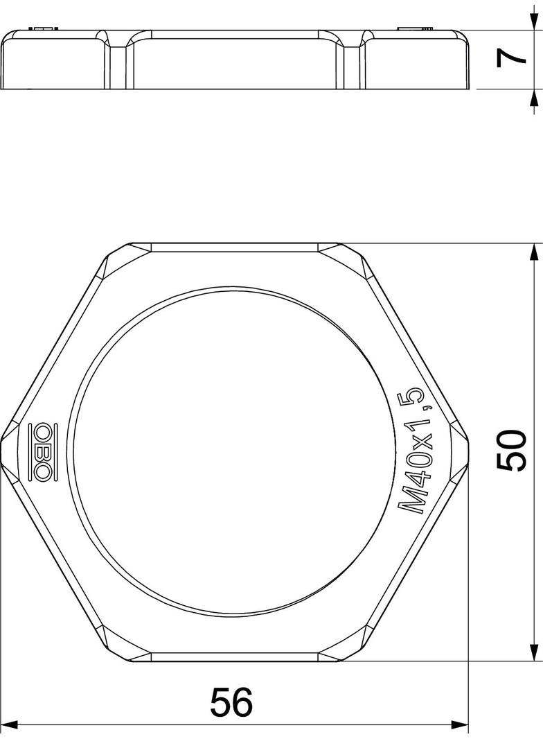 PRZECIWNAKRĘTKI M40X1,5 CZAR.