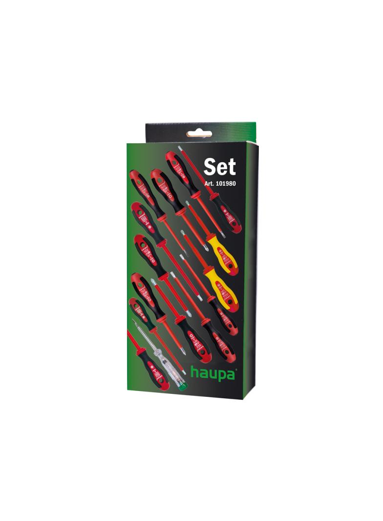 VDE-zestaw śrubokrętów plus