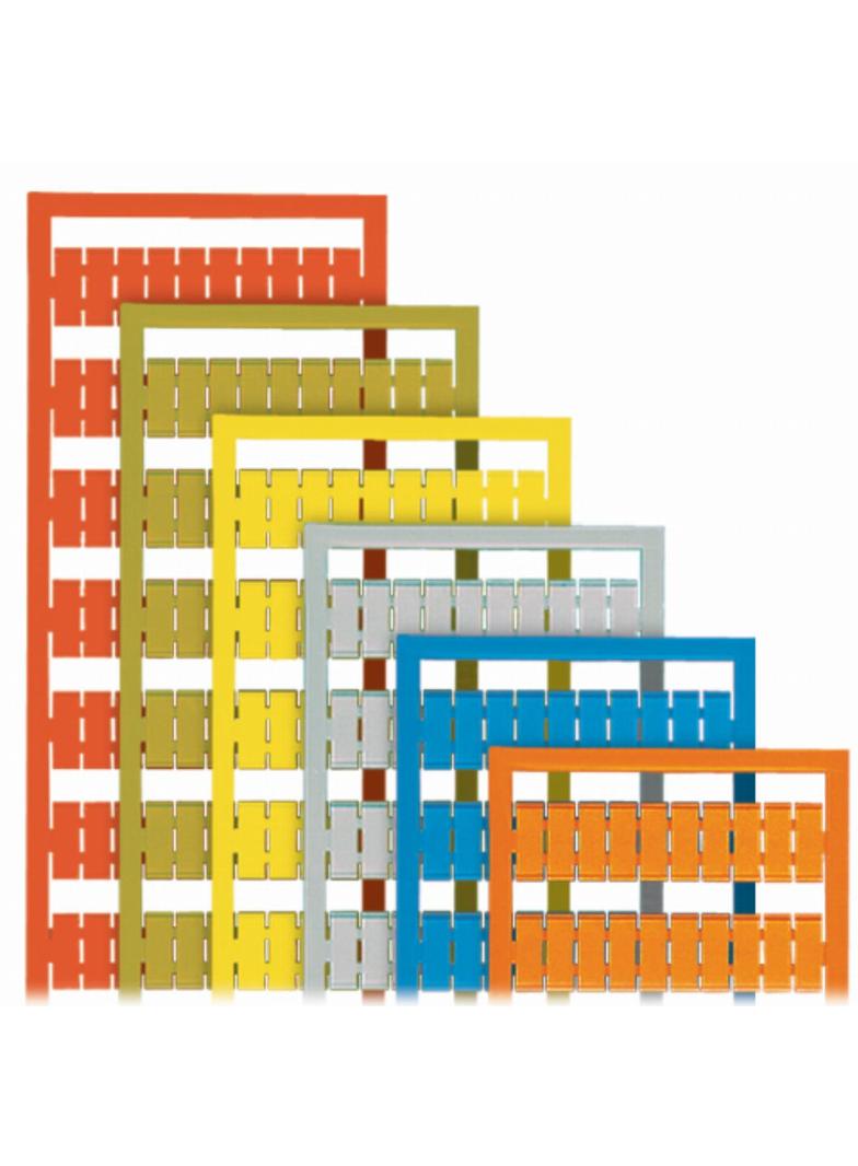 ramka z oznacznikami bez nadruku szara