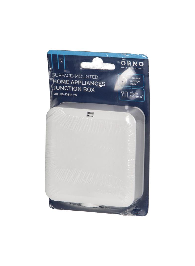 Puszka do AGD natynkowa, 5x2,5mm2, 440V