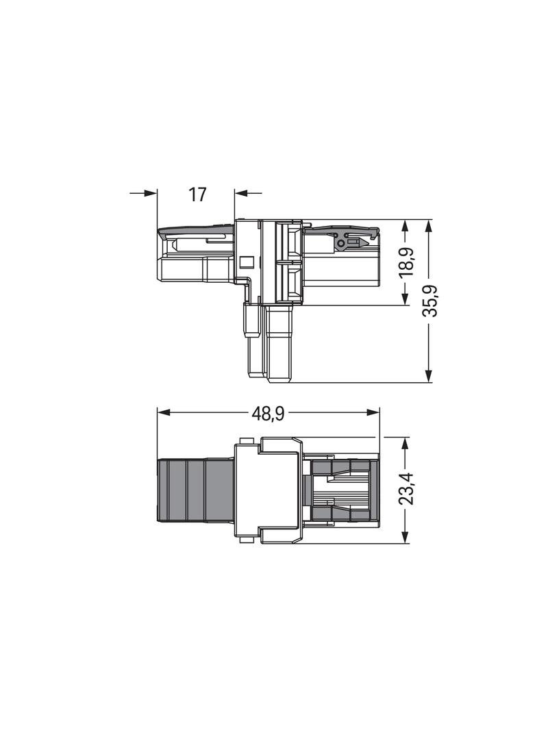 rozgałęźnik typu T