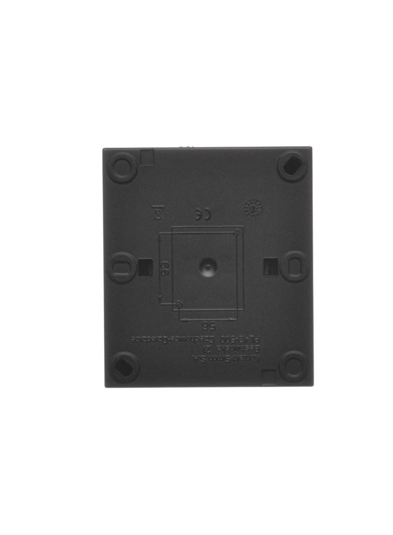 Simon Aquaclick Przycisk dzwonek 10AX 250V zaciski śrubowe, czarny