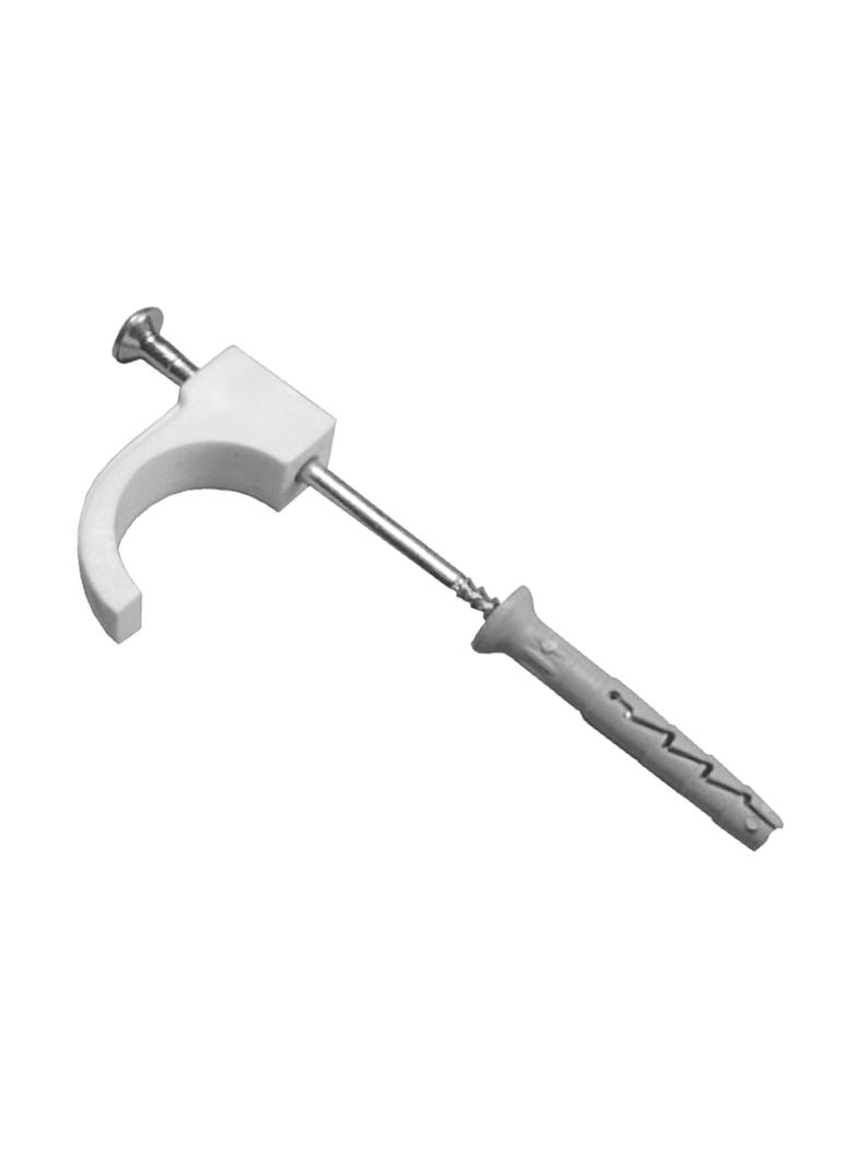 Obejma pojedyncza z kołkiem rozporowym od 14 do 25