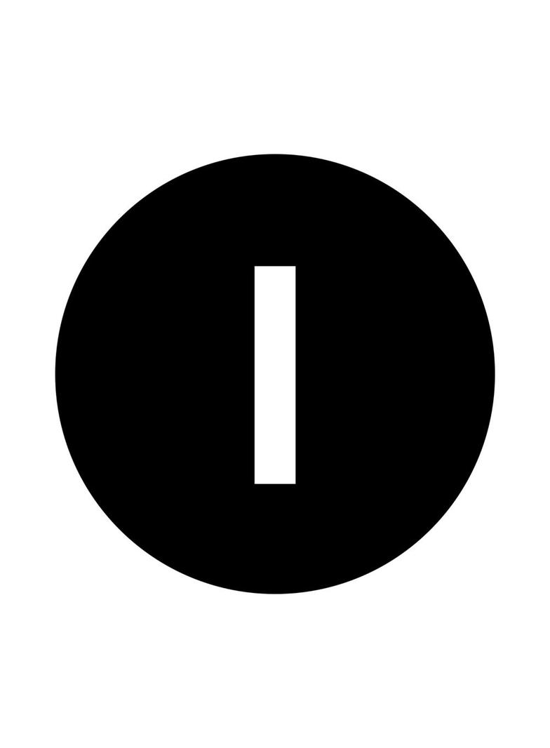 M22-XD-S-X1 Soczewka do przycisku 22mm płaska czarna z opisem /I/ 218166 EATON