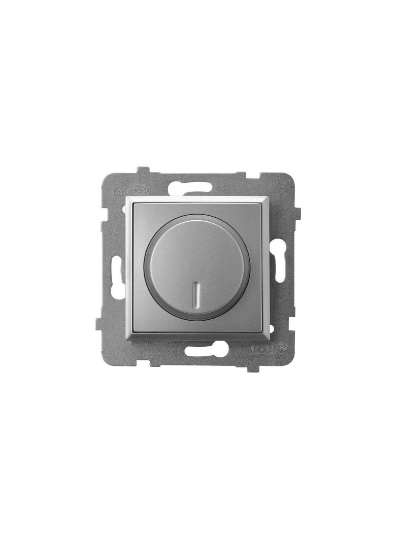 ARIA Ściemniacz uniwersalny do obciążenia żarowego, halogenowego oraz LED - kolor srebro