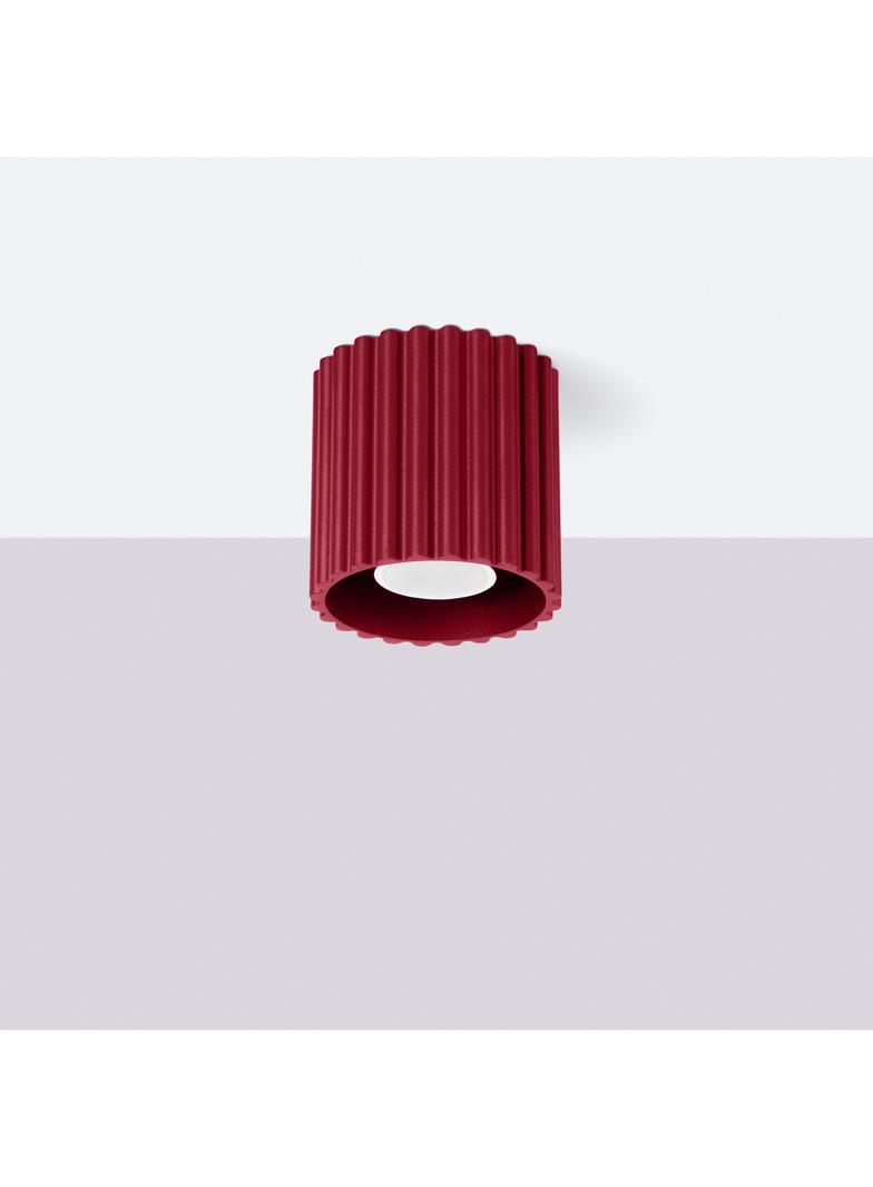 SOLLUX Plafon AURA 1 burgund GU10 ; SL.1819