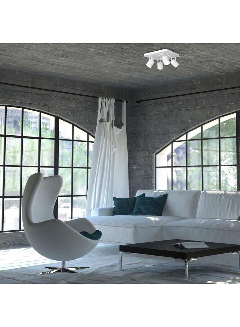 MILAGRO Lampa sufitowa PICO WHITE 4xGU10