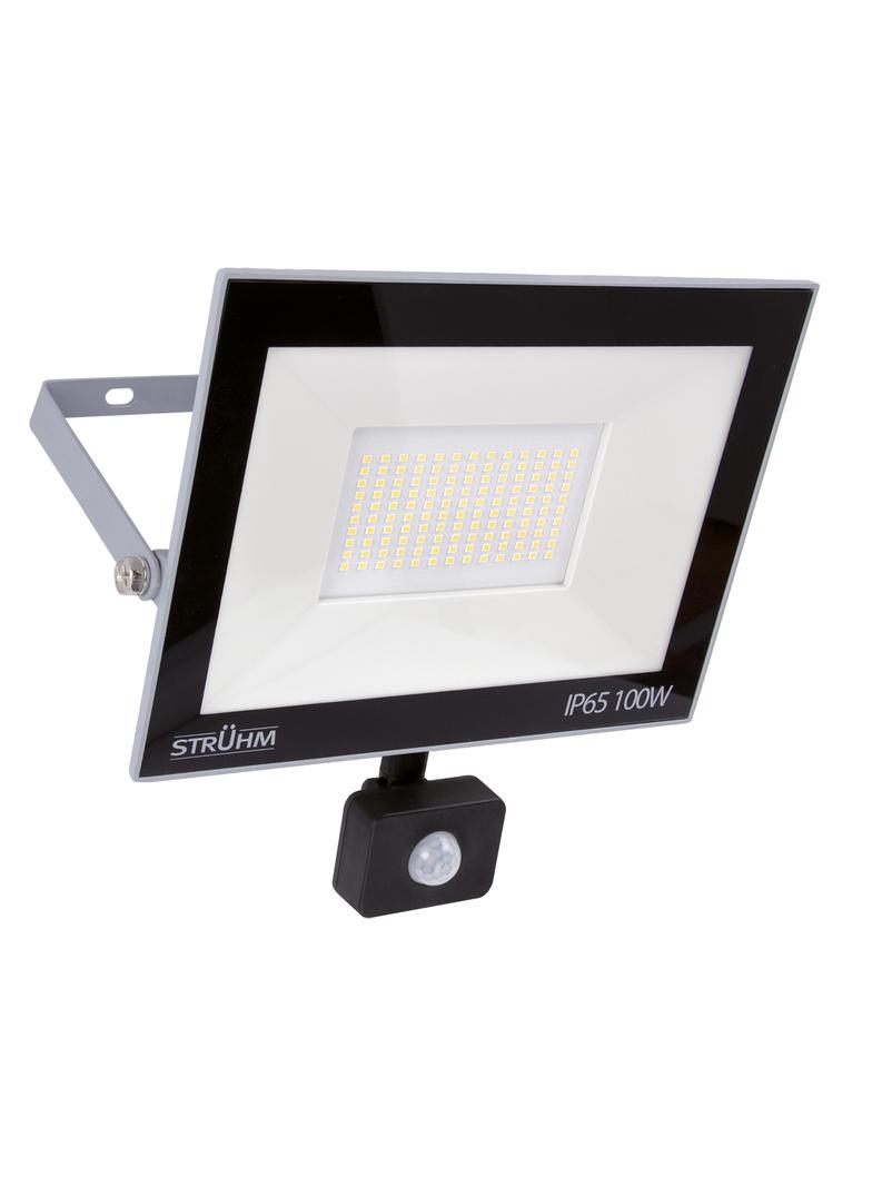 Naświetlacz SMD LED z czujnikiem ruchu KROMA LED S 100W GREY 6500K