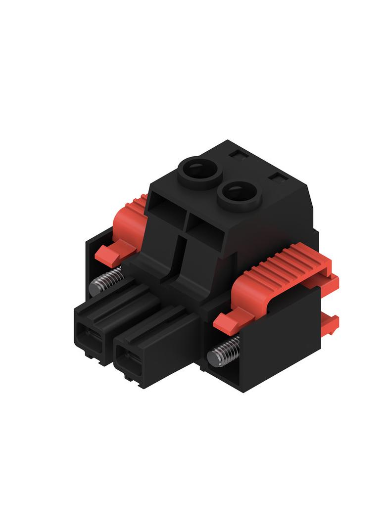BUZ 10.16HP/02/180SF AG BK BX Złącze kablowe do płytek drukowanych /28szt./ WEIDMULLER