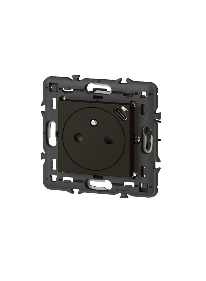 Mosaic - Gniazdo 2P+Z + Usb Typ C Z Ramką 079161L LEGRAND