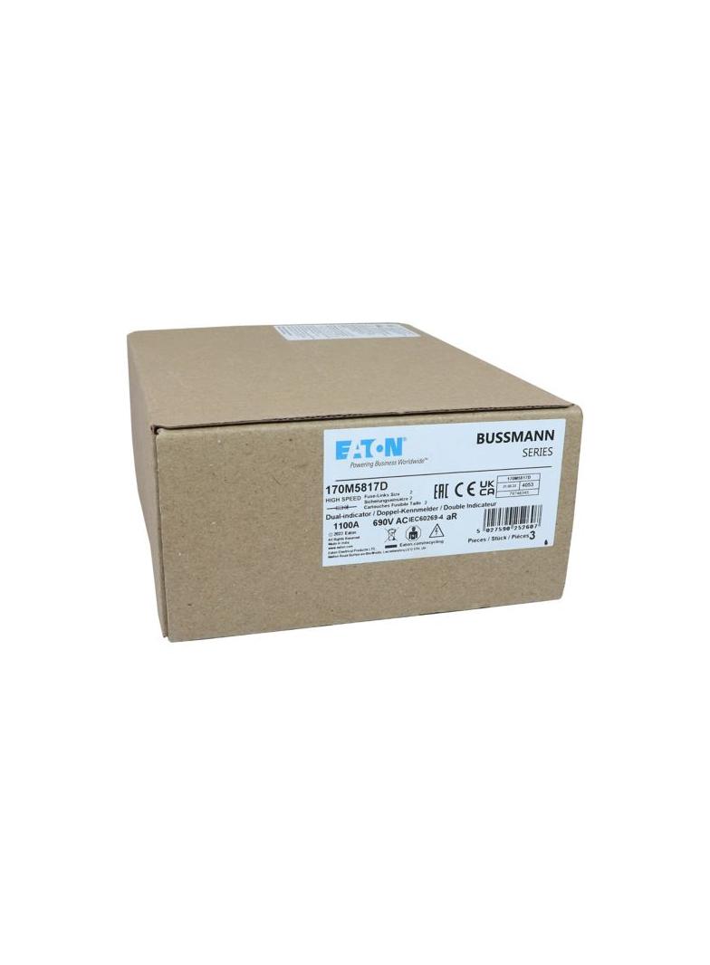 1100A 690V aR DIN 2 HSDNH FUSE Wkładka szybka 1100A AC 690V DIN 2 aR DIN IEC podwójny wskaź 170M5817