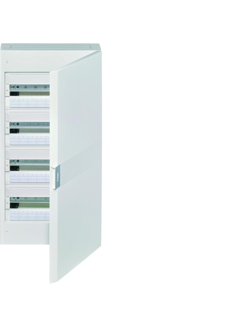 vega Rozdzielnica natynkowa 4x18 IP40 drzwi białe VB418PB HAGER