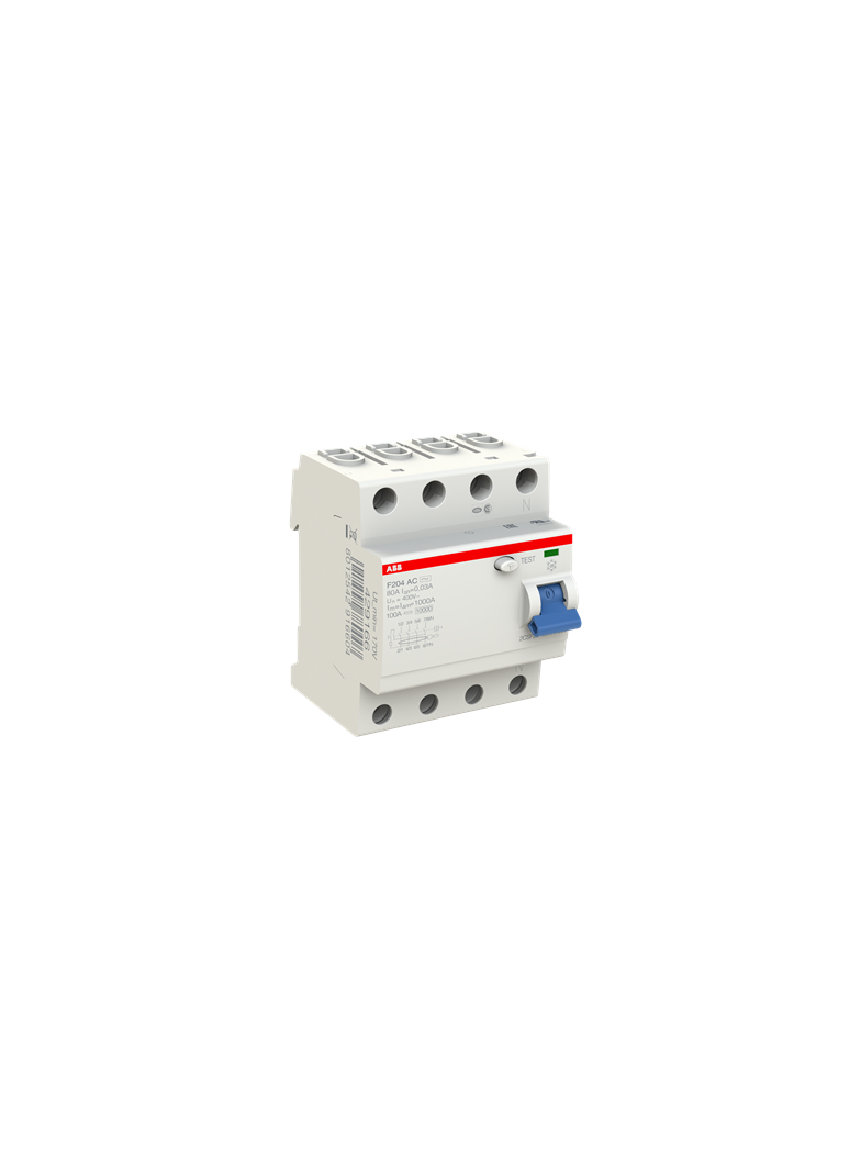 F204 AC-80/0,03 wyłącznik różnicowo-prądowy STANDARD