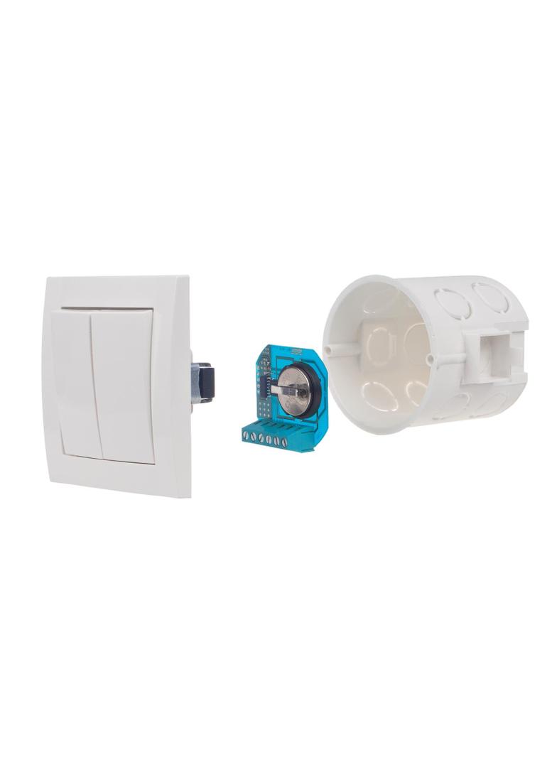 Bateryjny nadajnik 5-kanałowy - montaż pod przycisk zasilanie 3V