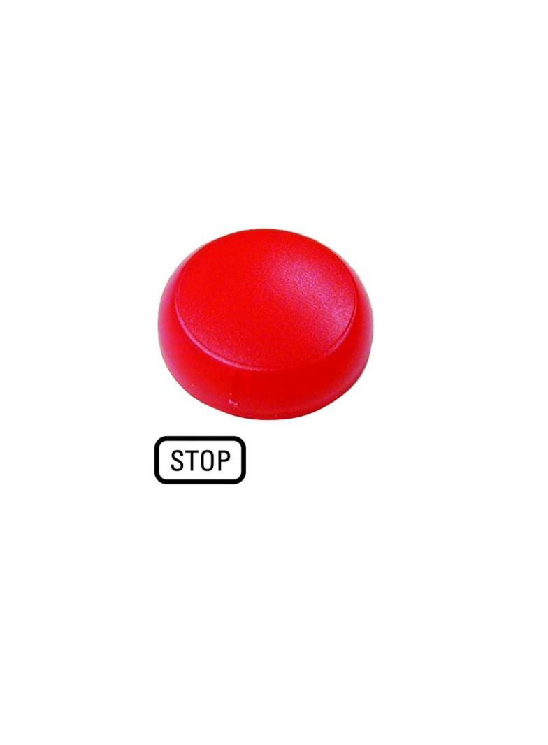 M22-XL-R-GB0 Soczewka do lampki sygnalizacyjnej 22mm czerwona z opisem /STOP/ 218412 EATON