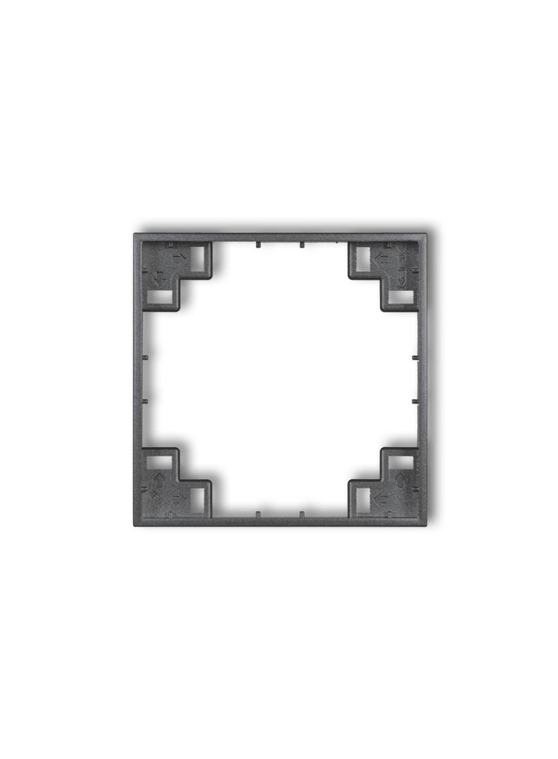 ICON Ramka pośrednia grafitowy KARLIK