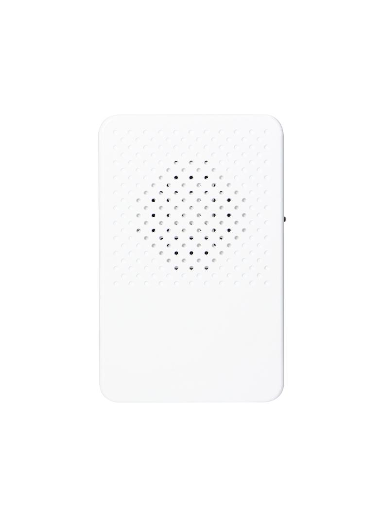 Dzwonek elektroniczny jednotonowy LARK MAXI AC, 230V, śnieżno biały OR-DP-MR-161/PW ORNO