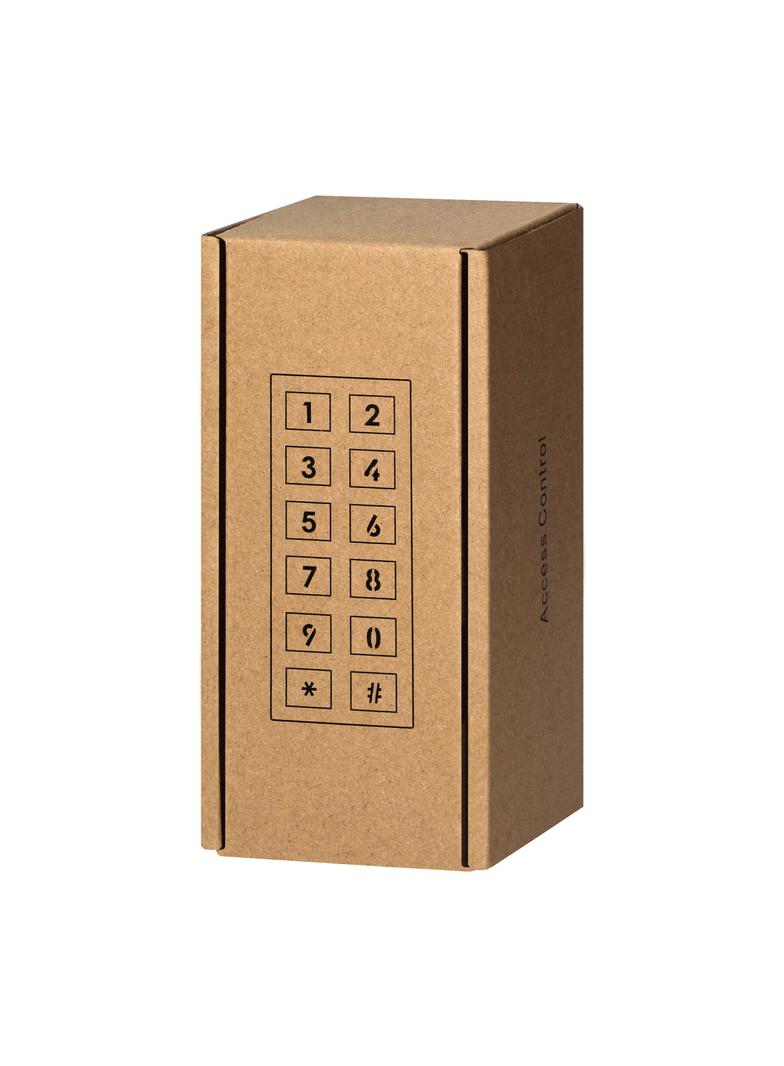 Zamek szyfrowy dotykowy z czytnikiem kart i breloków zbliżeniowych,ekran OLED, Wi-Fi, IP68, 1 przeka