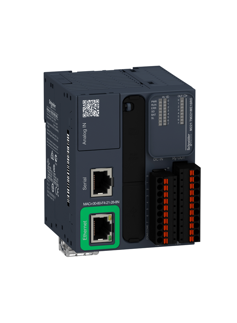Sterownik M221-16I/O Modułowy Ethernet TM221ME16RG SCHNEIDER