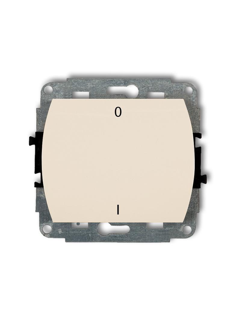 TREND Mechanizm łącznika dwubiegunowego beżowy