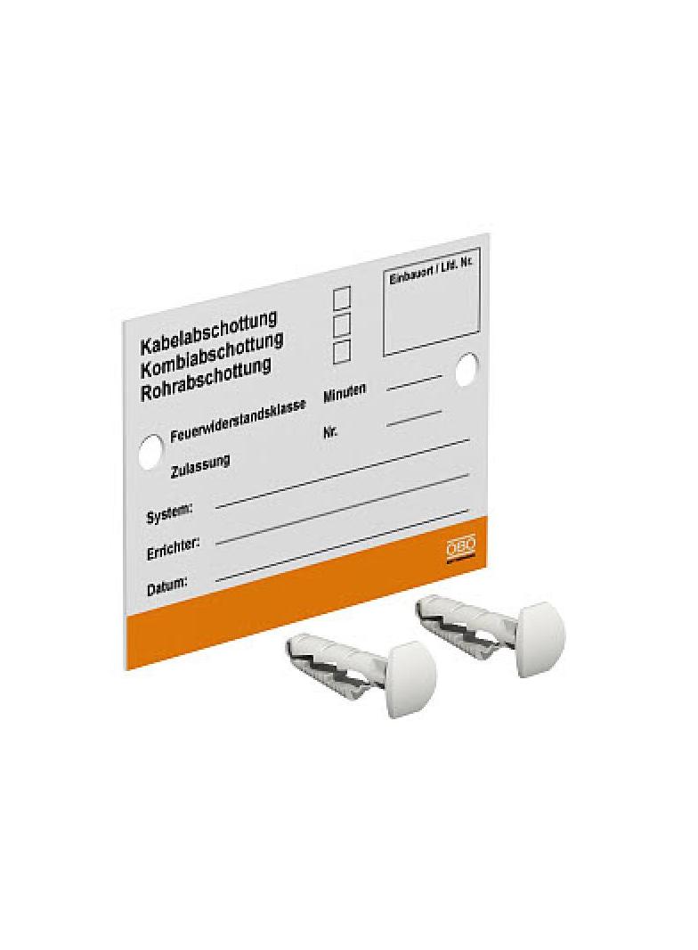 KS-S FR Tabliczka opisowa