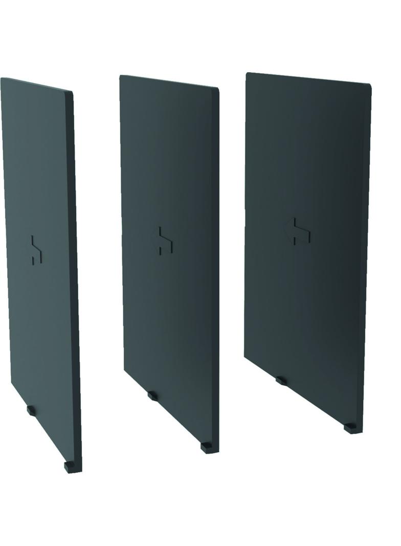 MCCB Przegrody pionowe przyłączy x630/P630 3/4P HYW019H HAGER