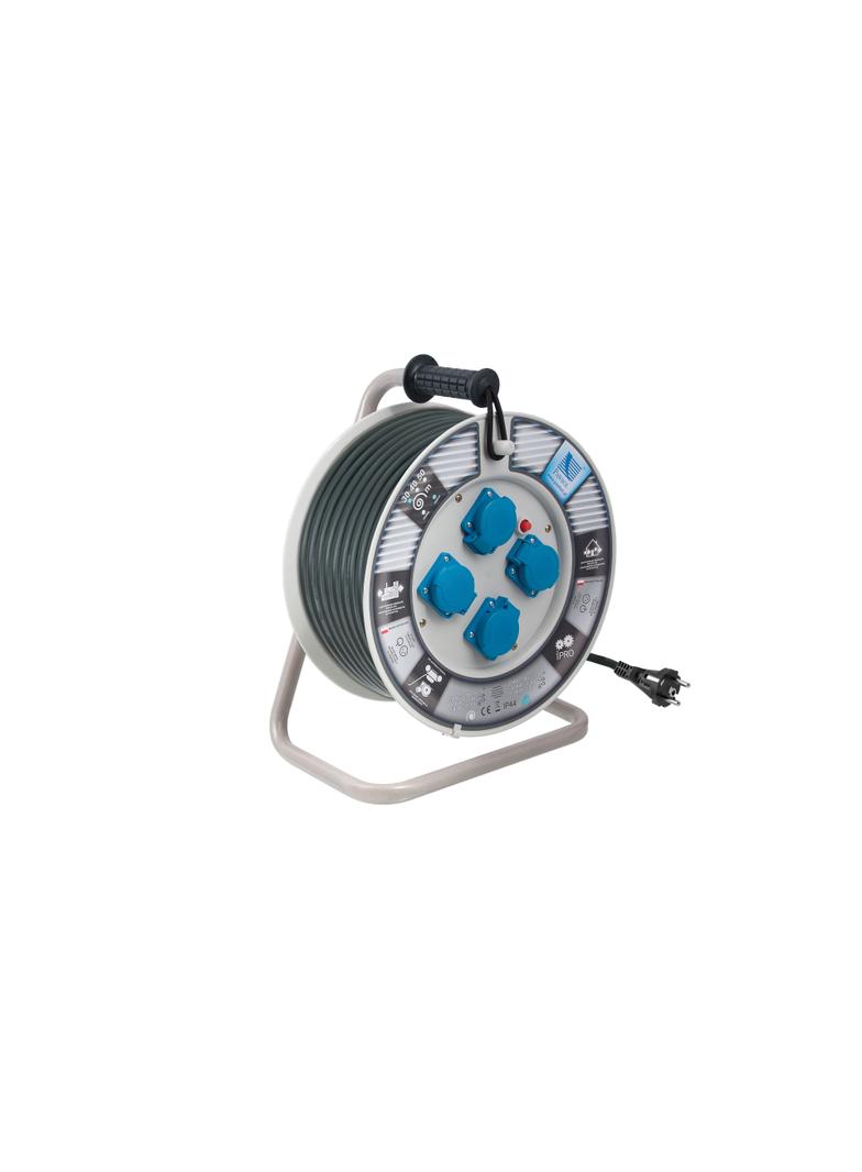 PB H05VV  F 3x1,5 -  30m, 4xGZ16A (250V), IP 44