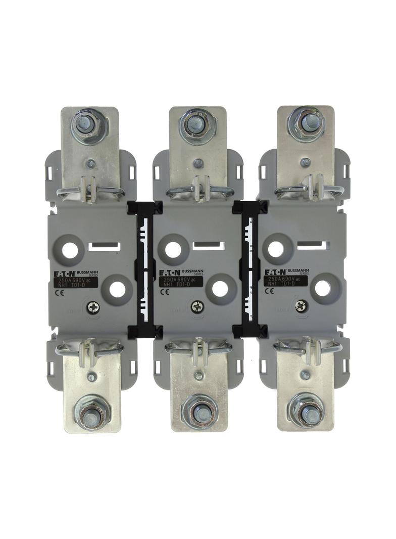 NH1 Triple Pole base CE podstawa NH1 3P 250A mont. szyna DIN i śruby TD1-D EATON