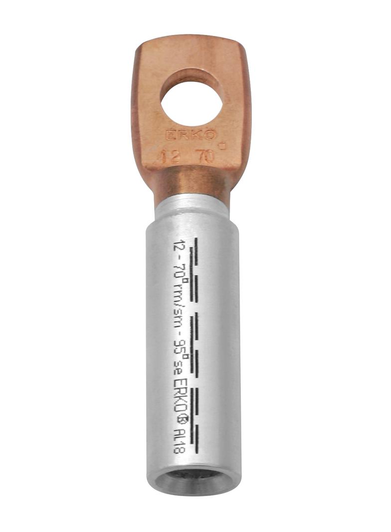 Końcówka oczkowa szczelna Al-Cu aluminium miedź ACK 8-16 ACK_8-16/1 ERKO