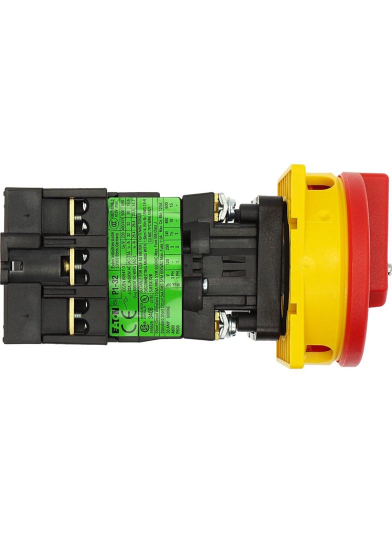 Łącznik krzywkowy-1 3P 32A do instalowania rozłącznego P1-32/V/SVB 095676 EATON