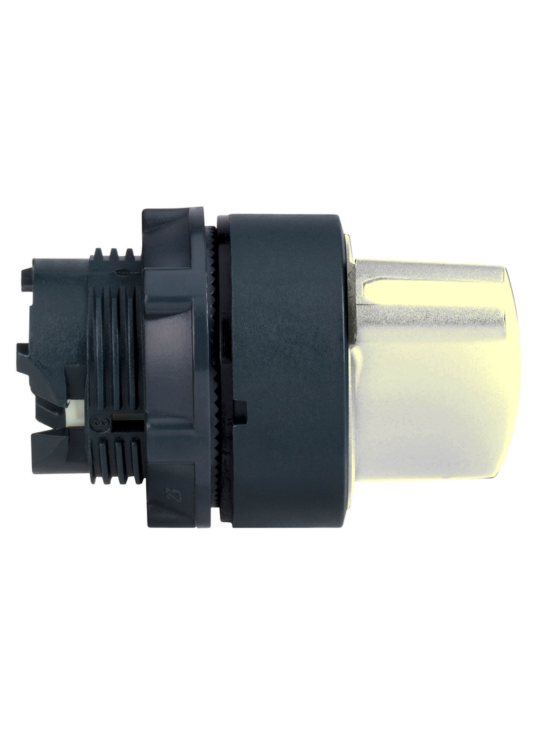 Harmony XB5 Przełącznik 3 położeniowy z samopowrotem czerwony plastikowy ZB5AD301 Schneider