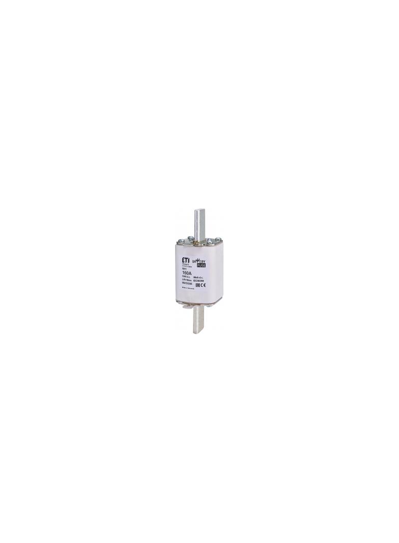 Wkładka topikowa NH do ochrony akumulatorów, magazynów energii DC NH1 gBat 160A 550V DC 004723265 ETI