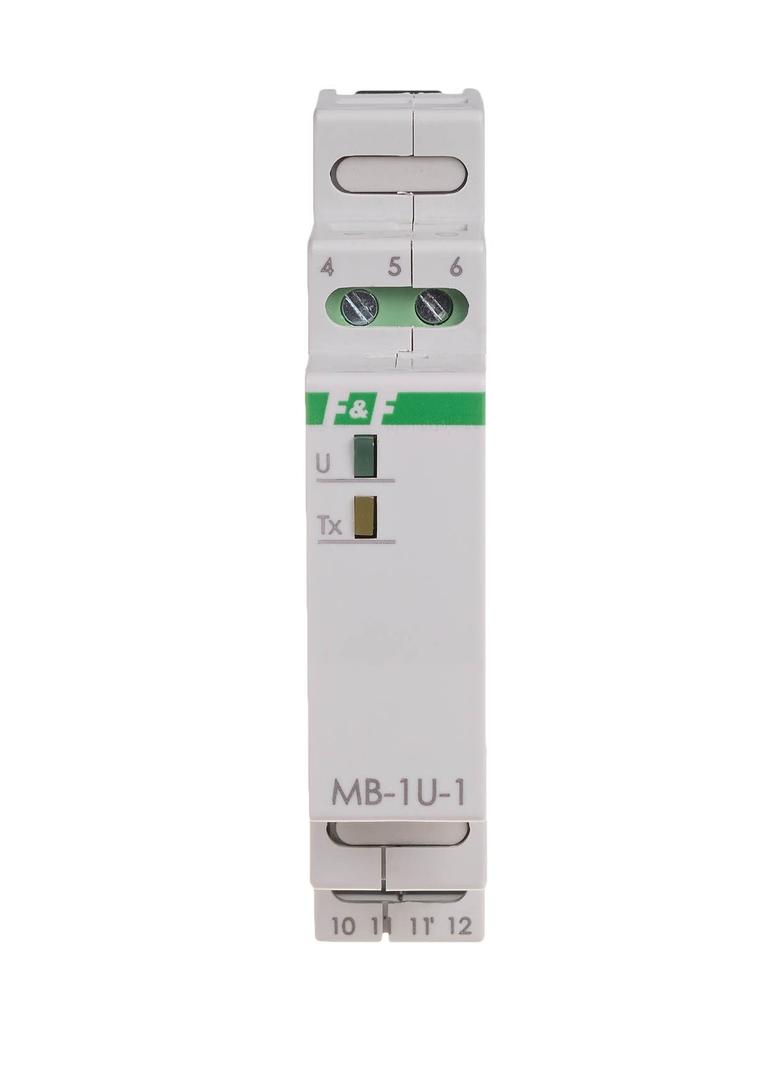 Przetwornik pomiaru natężenia prądu jednofazowy z wyjściem MODBUS RTU MAX-MB-1I-1-15A F&F