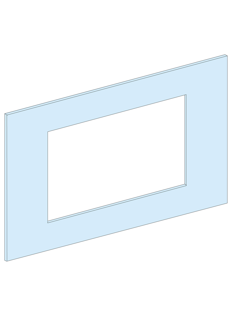 Rozdzielnice PrismaSet, płyta czołowa do aparatu NS3200