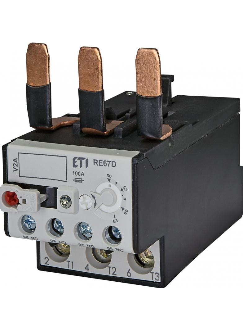 Przekaźnik termiczny RE67.2D-63 50-63A 004644418 ETI