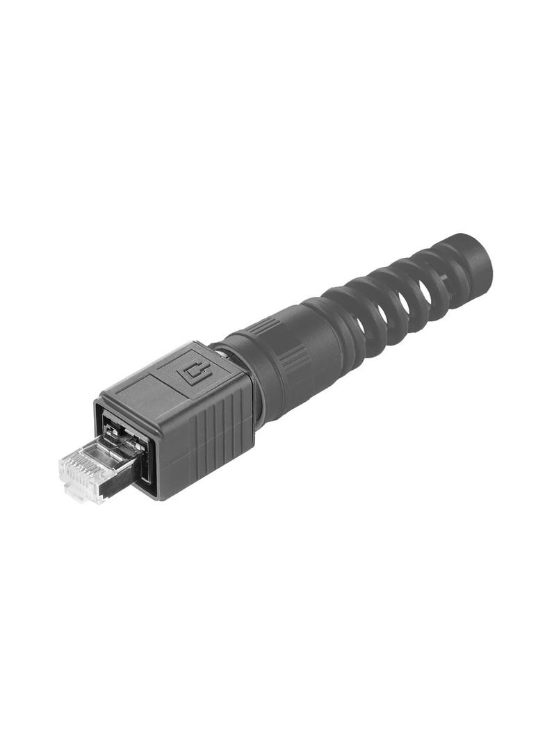 IE-PS-V04P-RJ45-TH-BP Złącze wtykowe sieciowe modułowe, nr katalogowy 1963190000