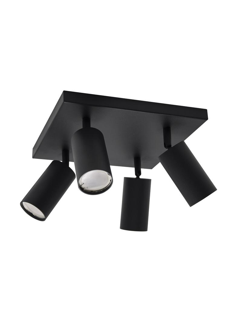 Oprawa ścienno-sufitowa MANAM GU10 4D BLACK